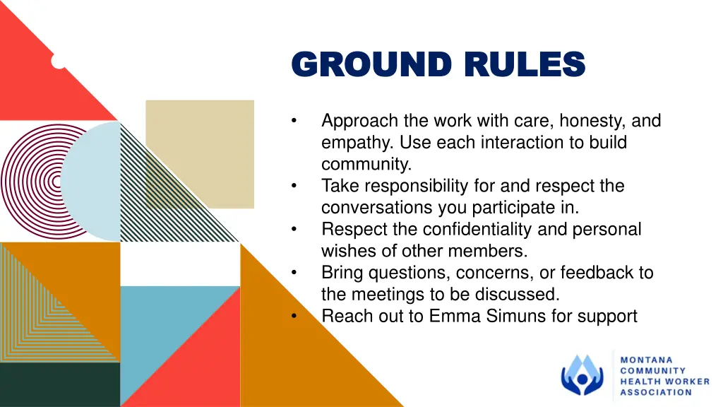 ground rules ground rules