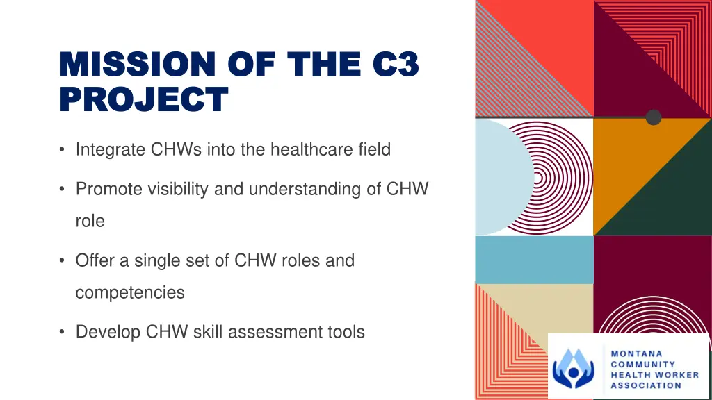 mission of the c3 mission of the c3 project