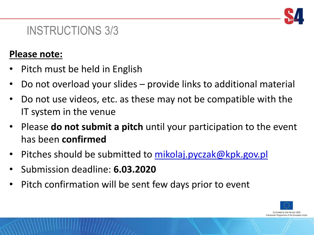 instructions 3 3