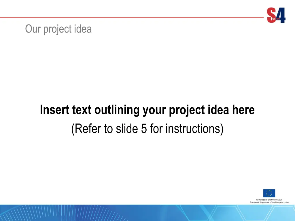our project idea