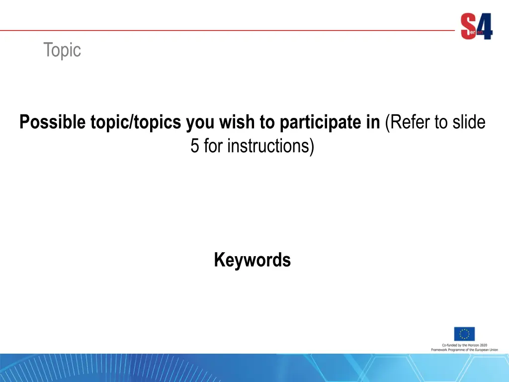 topic