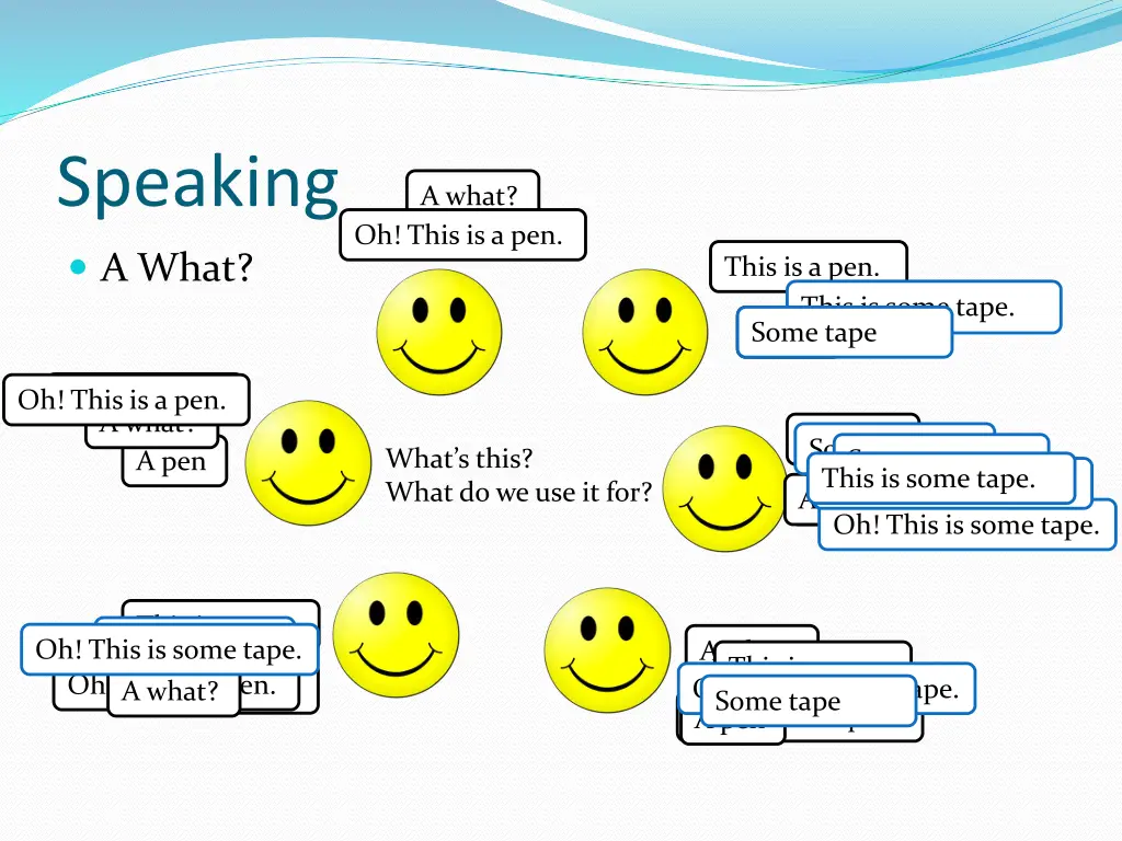 speaking