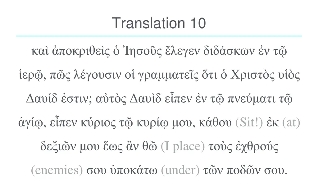 translation 10