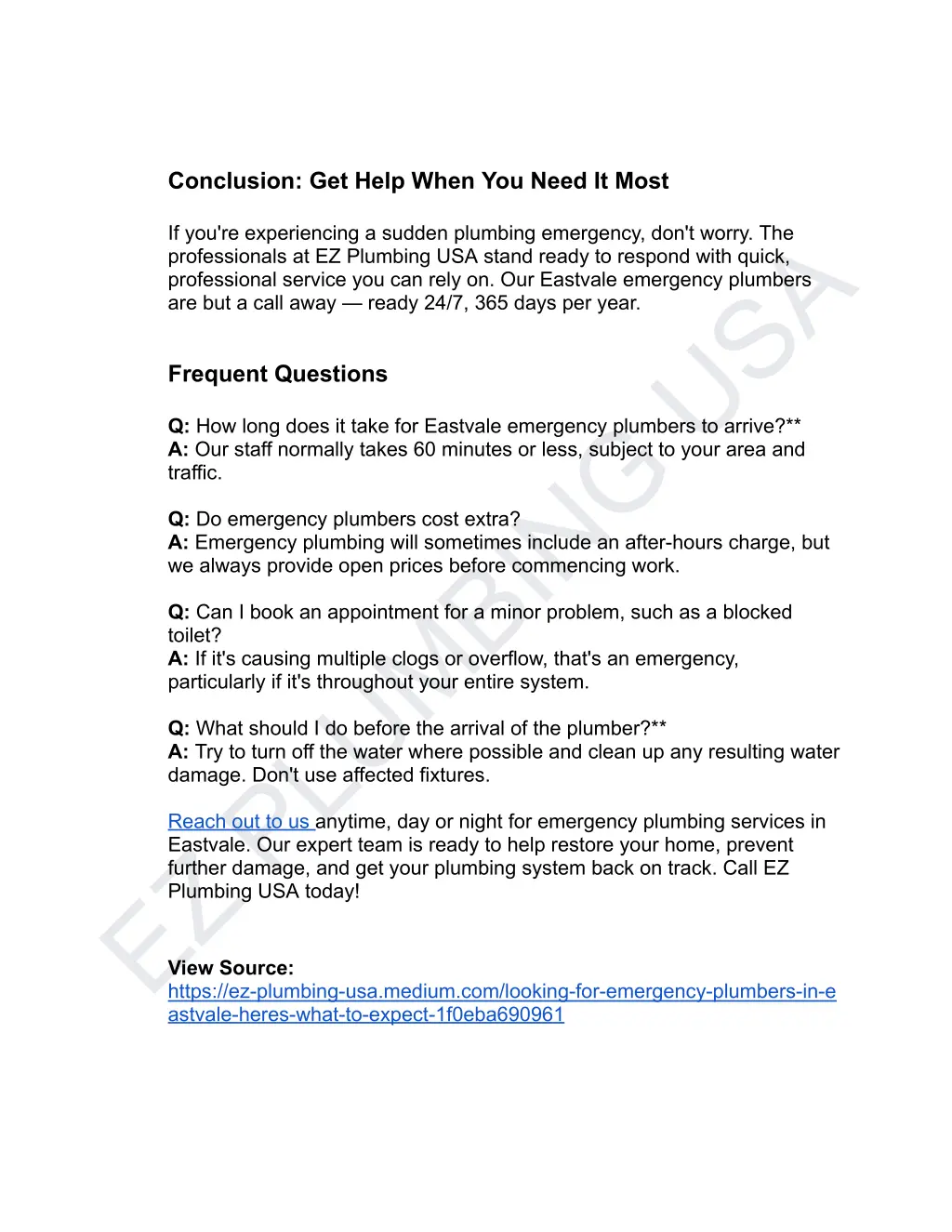 conclusion get help when you need it most