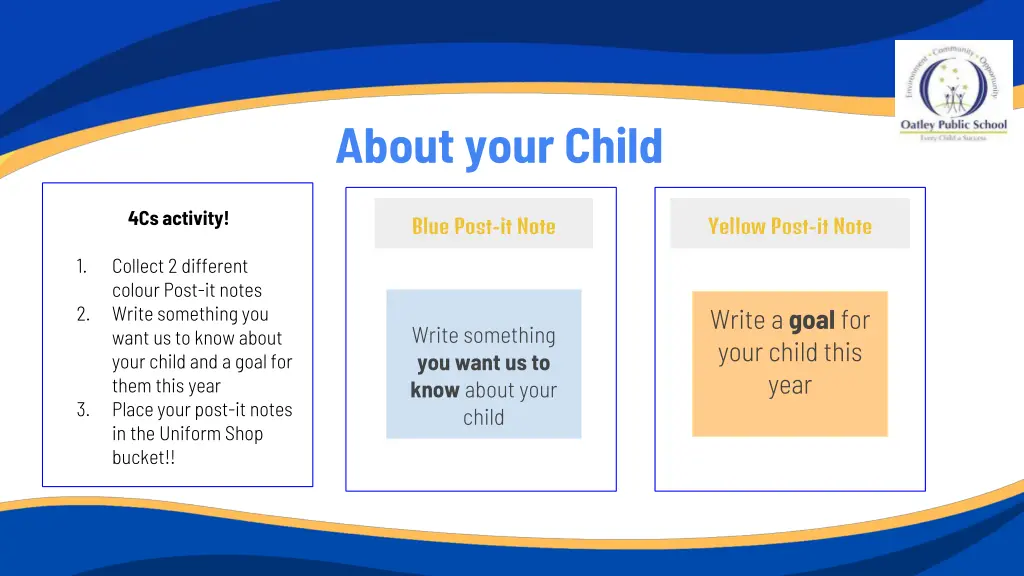 about your child