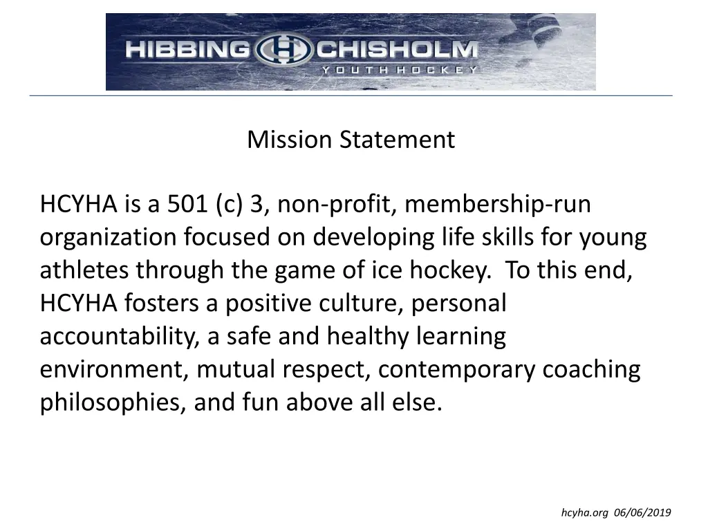 mission statement