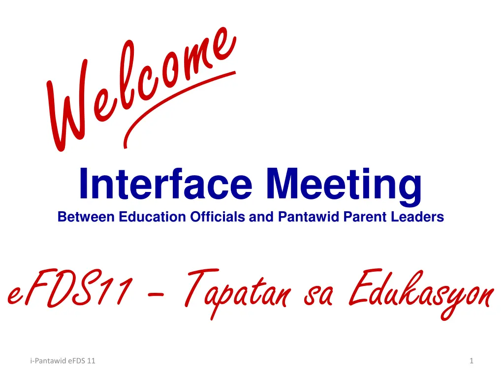 interface meeting between education officials