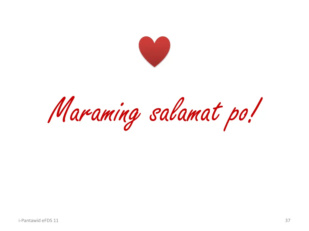 maraming salamat po