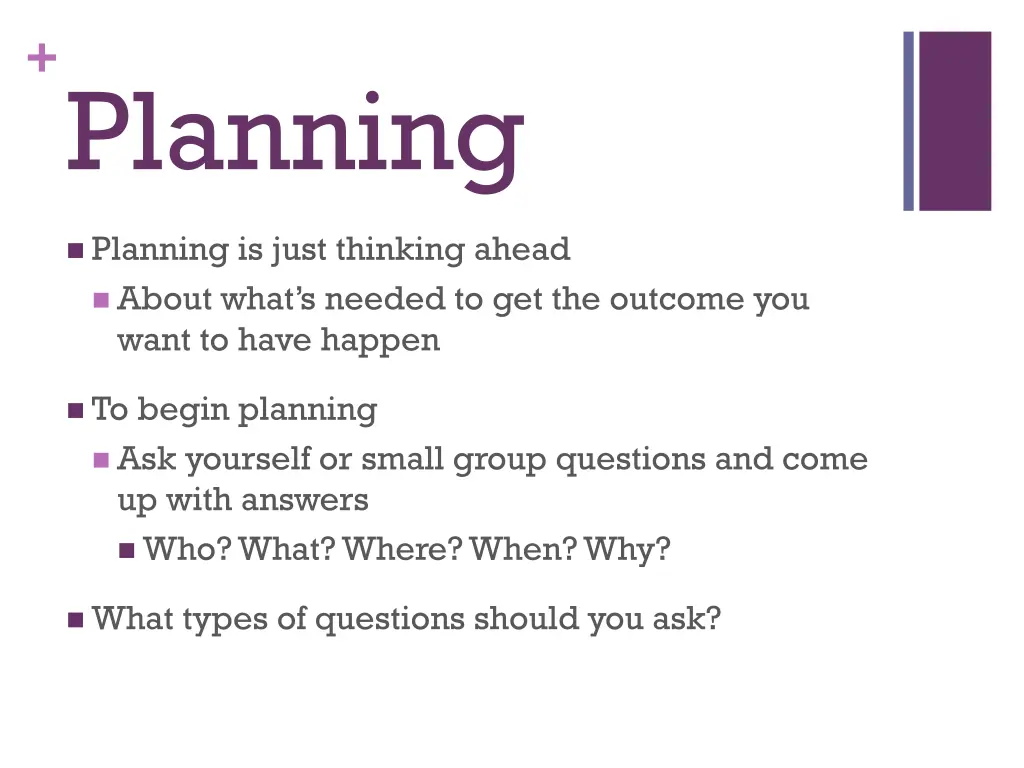 planning 1