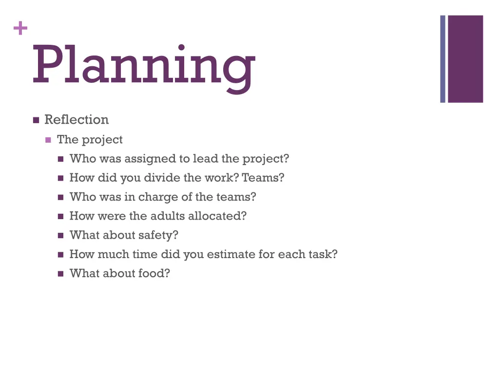 planning 10