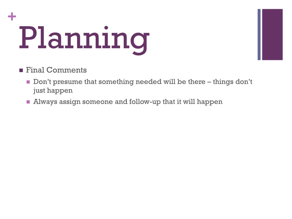planning 13