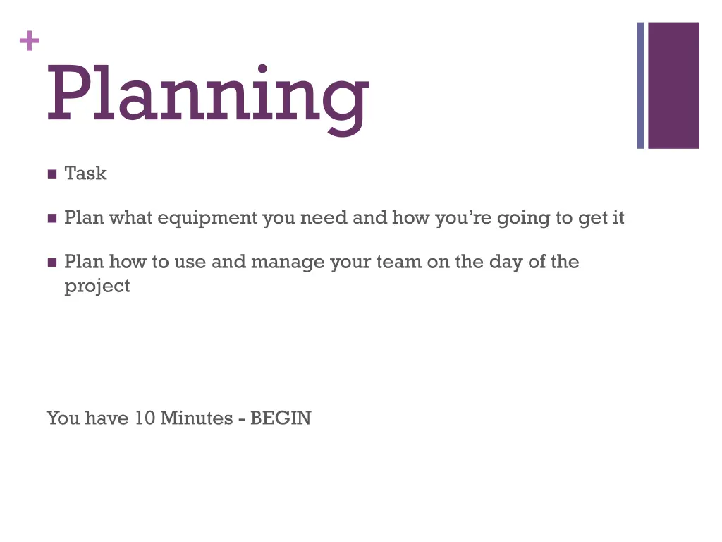 planning 7