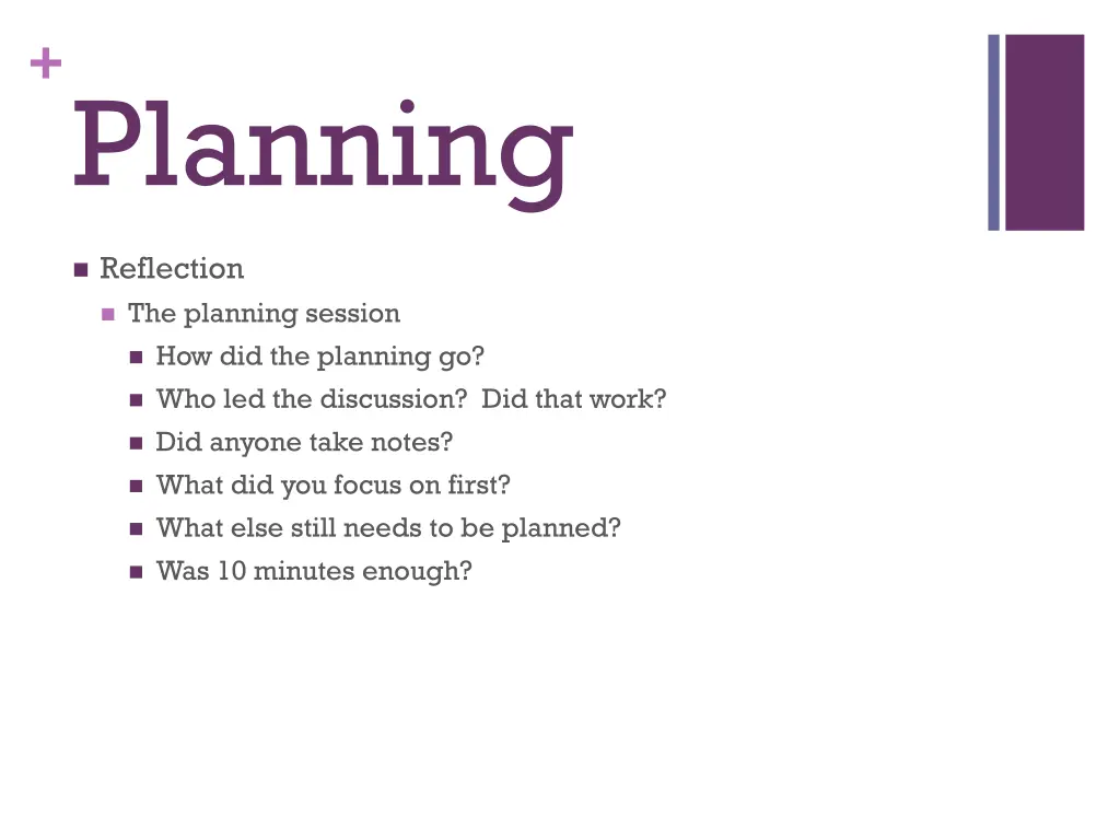 planning 9