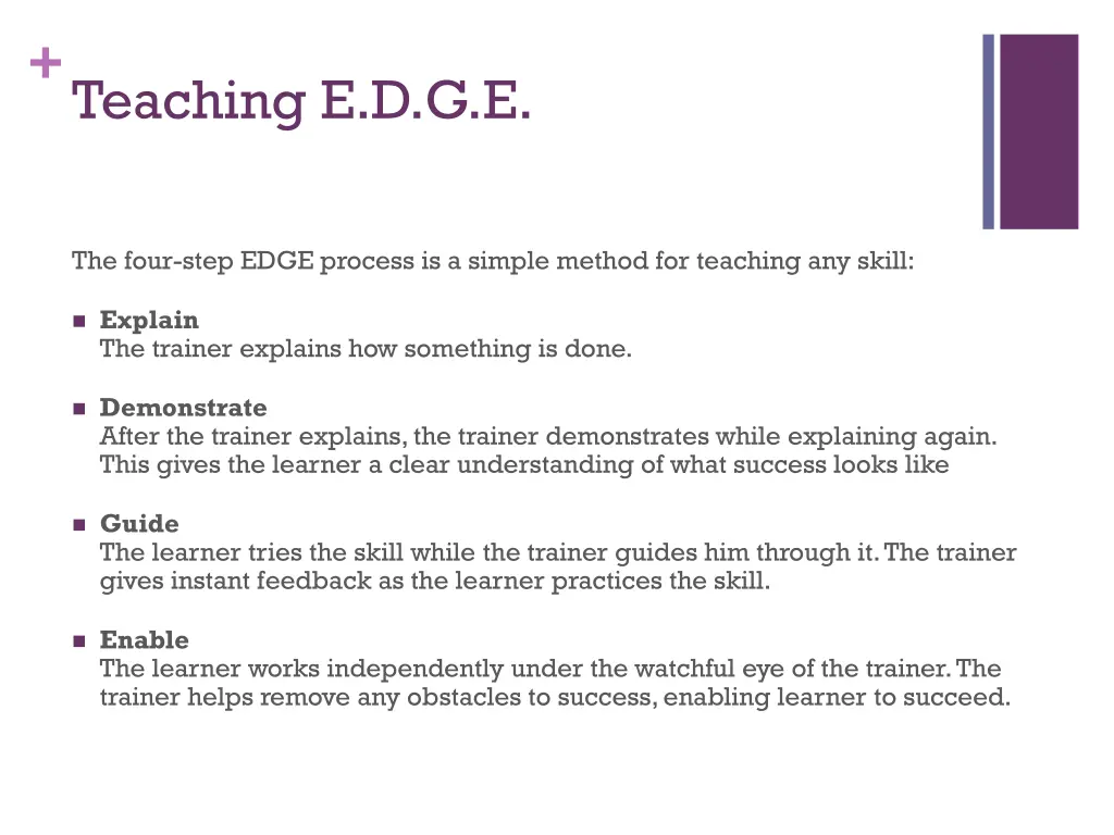teaching e d g e