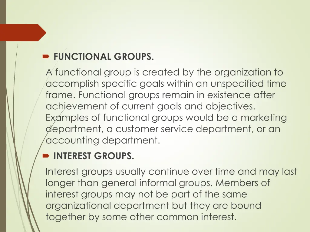 functional groups a functional group is created