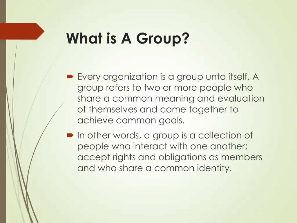 what is a group