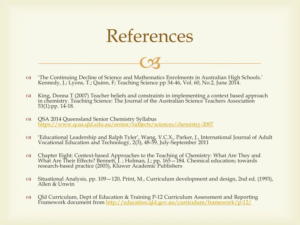 references