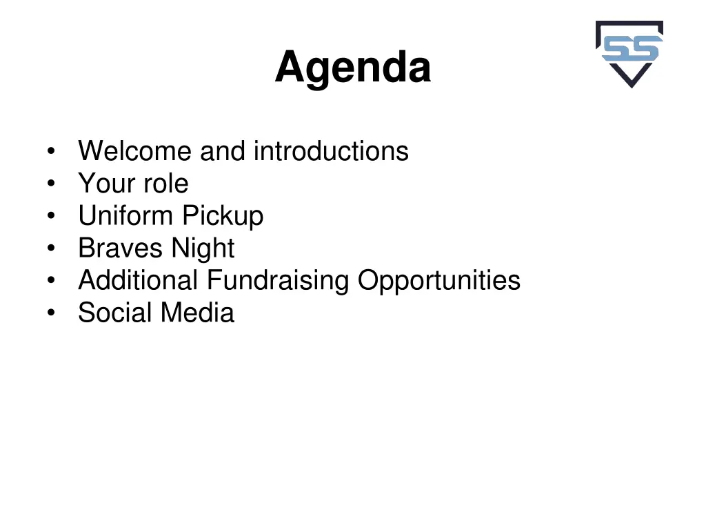 agenda