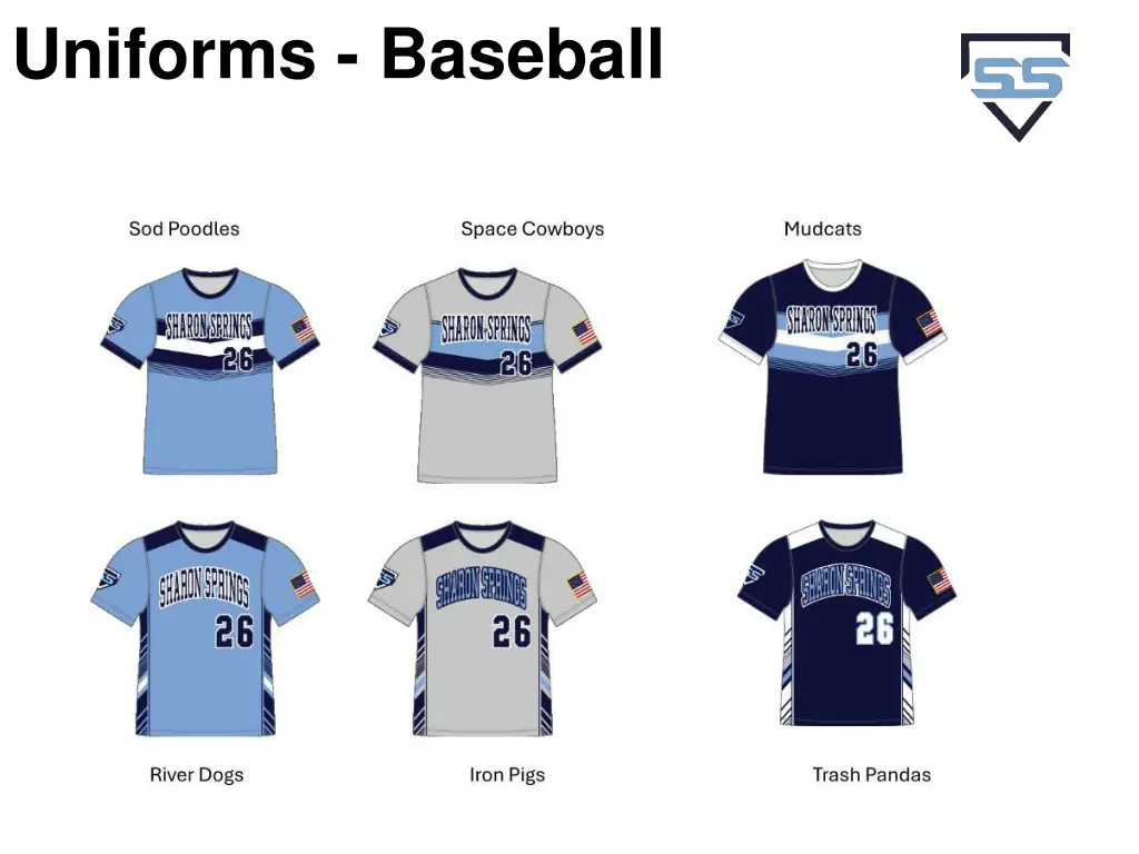 uniforms baseball 1
