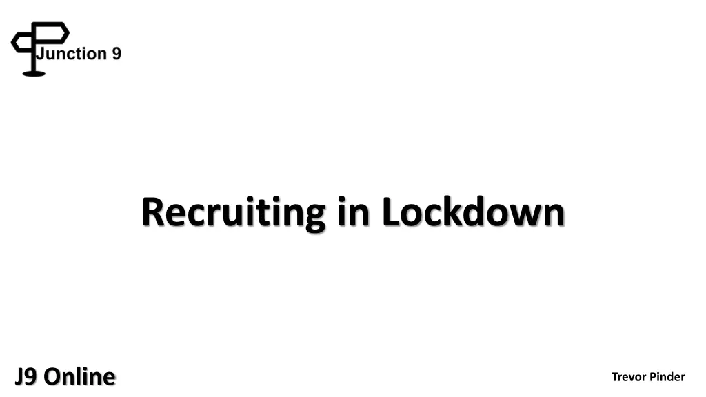 recruiting in lockdown