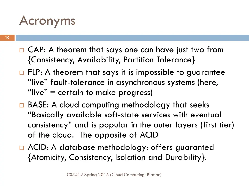 acronyms