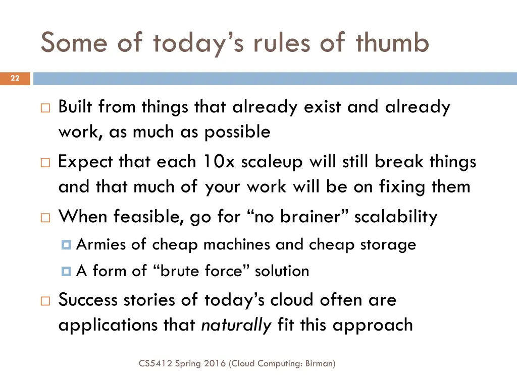 some of today s rules of thumb