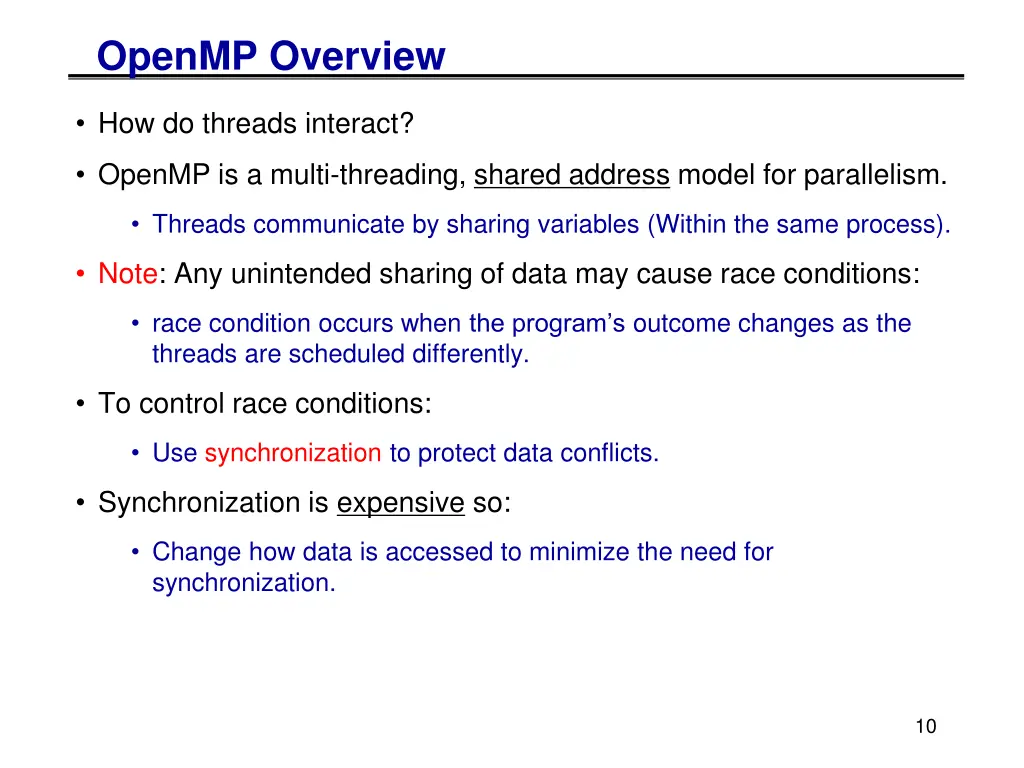 openmp overview