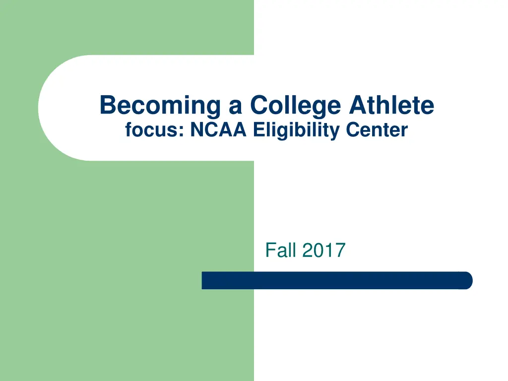 becoming a college athlete focus ncaa eligibility
