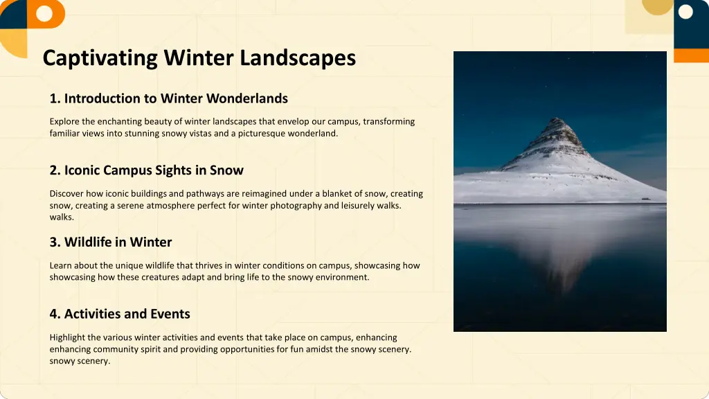 captivating winter landscapes