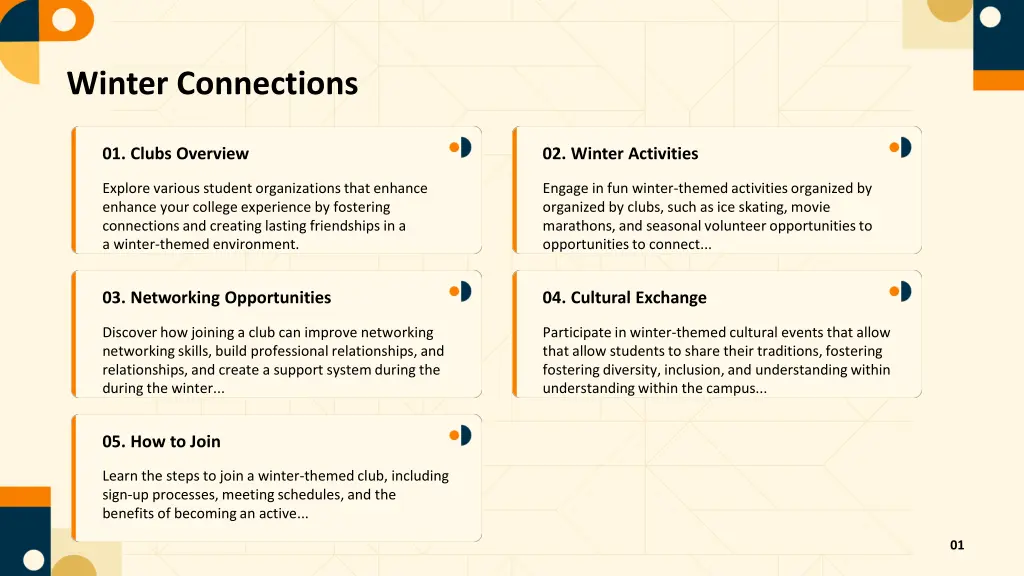winter connections