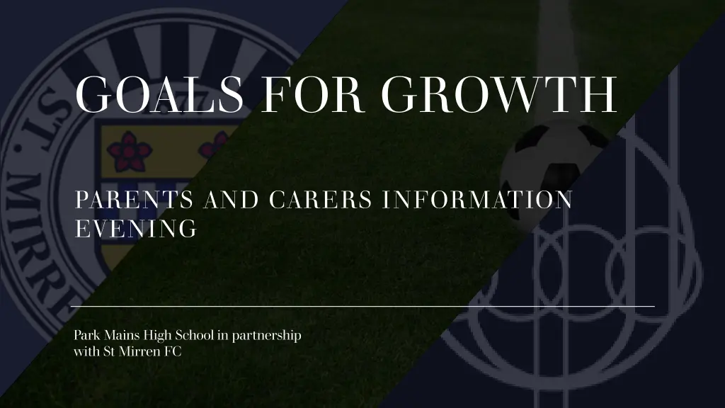 goals for growth