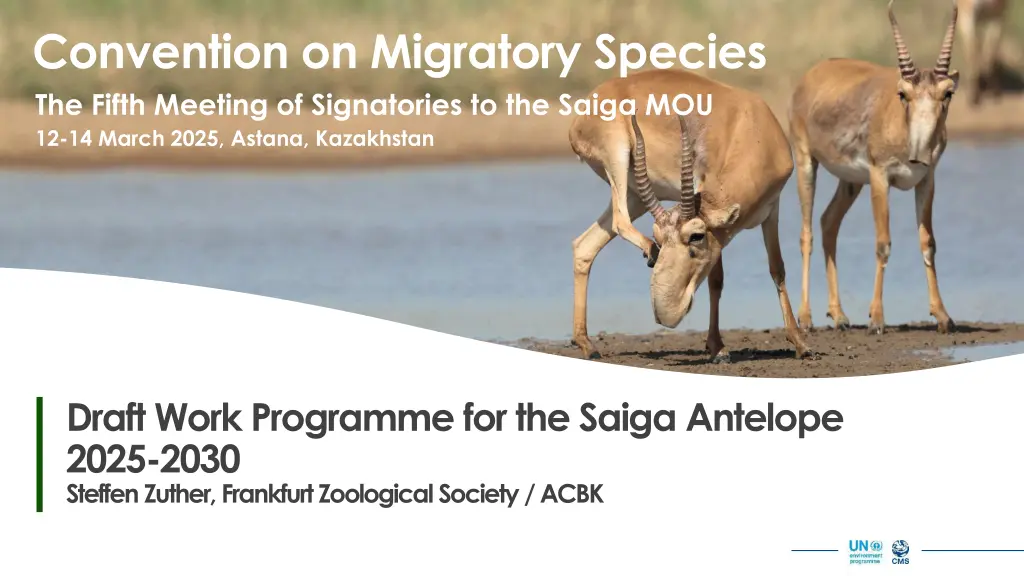 convention on migratory species the fifth meeting