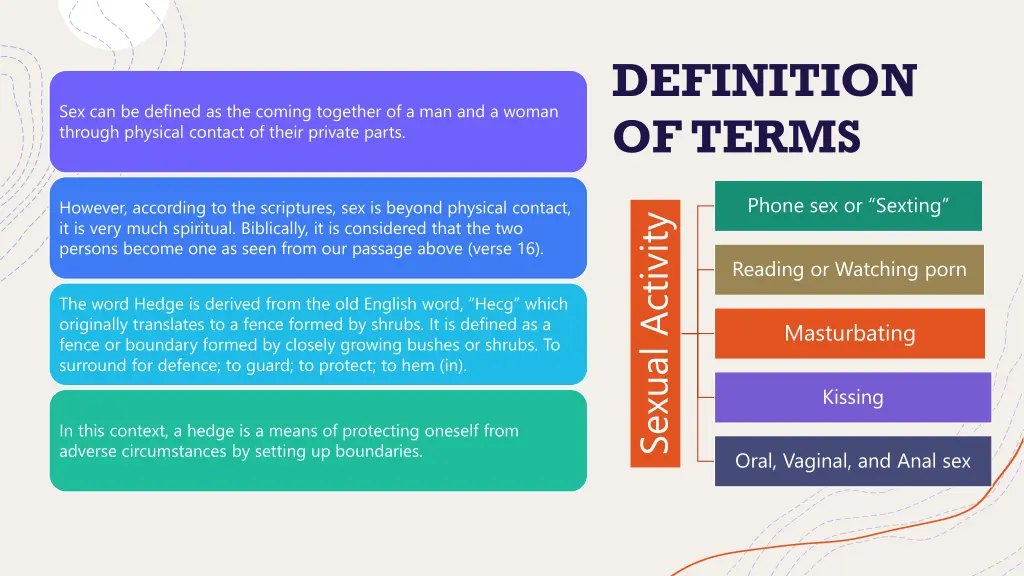 definition of terms