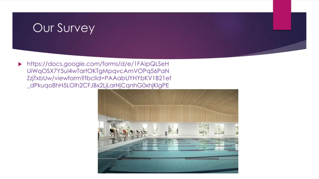 our survey