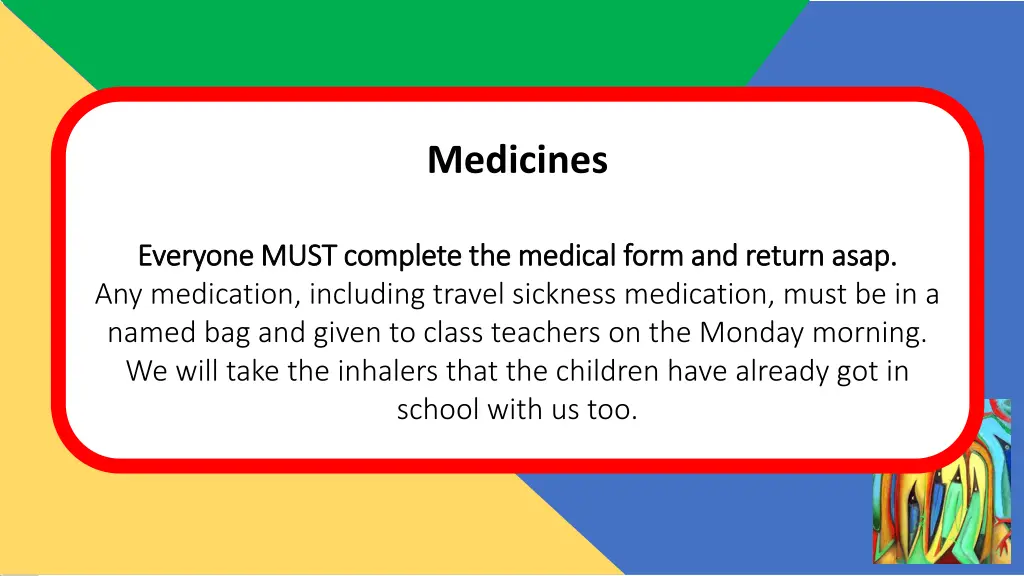 medicines