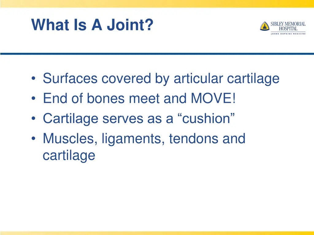 what is a joint