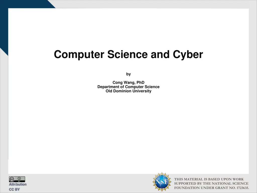 computer science and cyber