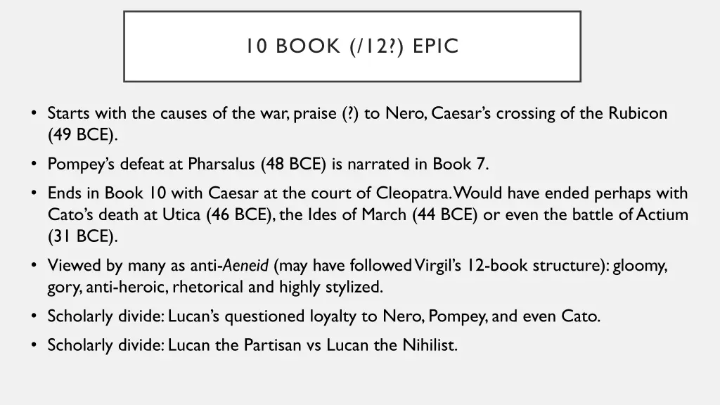 10 book 12 epic