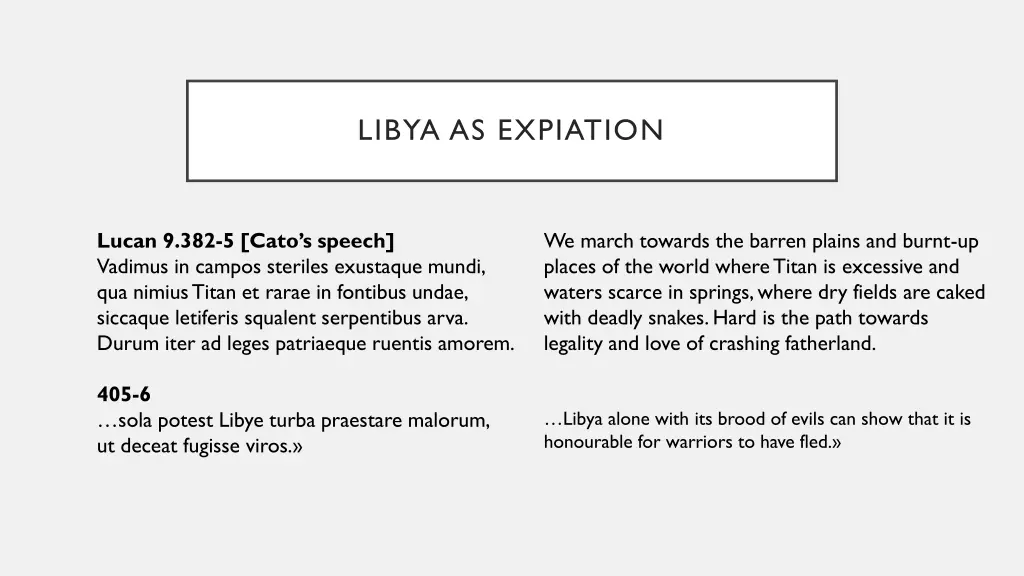 libya as expiation