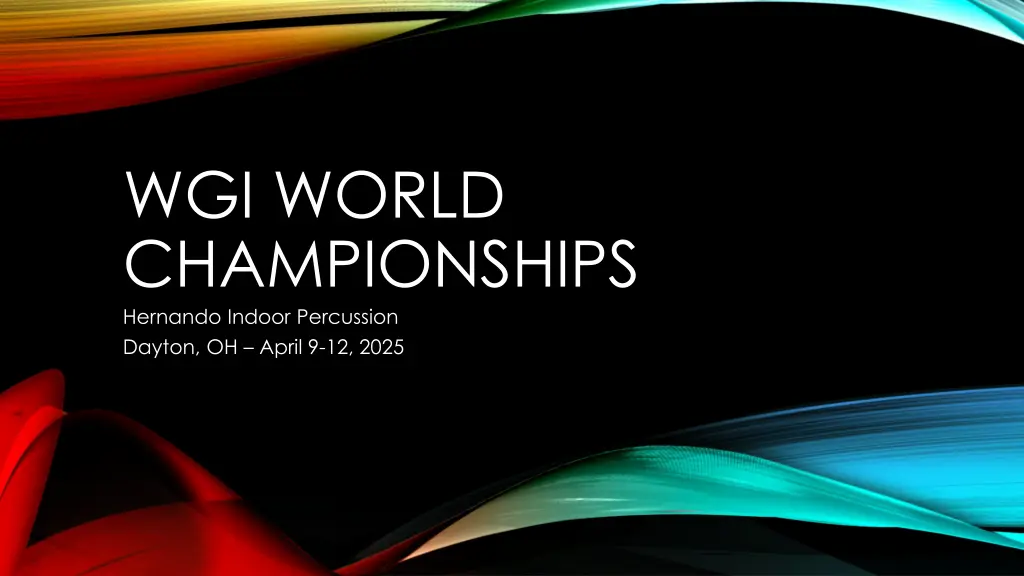 wgi world championships hernando indoor