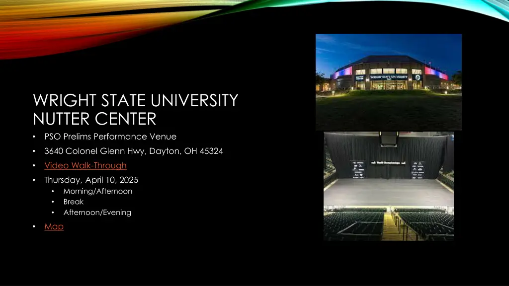 wright state university nutter center pso prelims