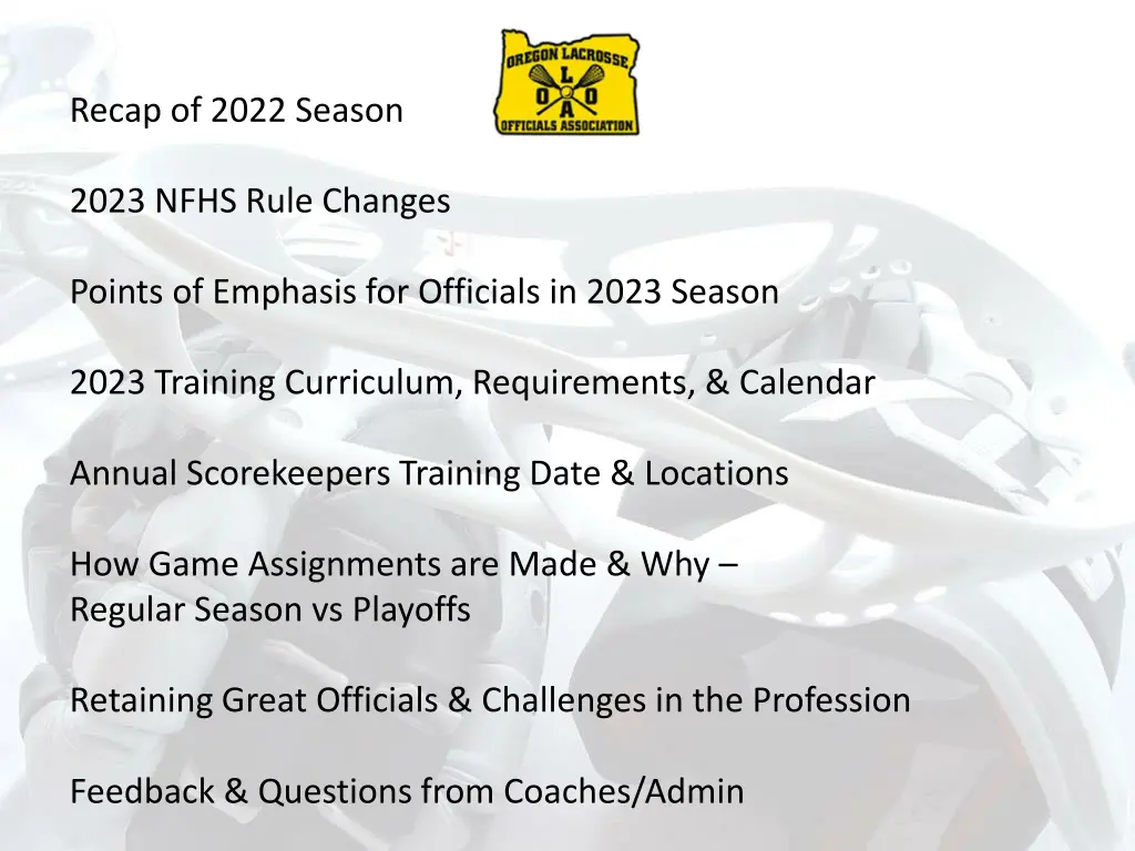 recap of 2022 season