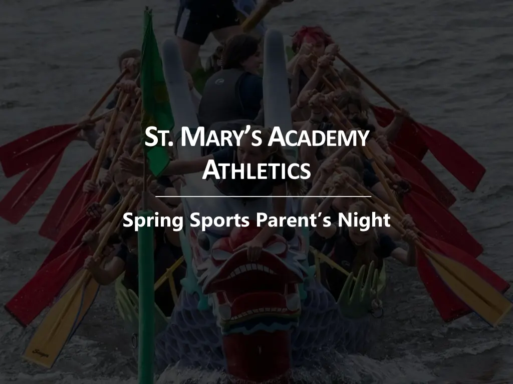 s t m ary s a cademy a thletics