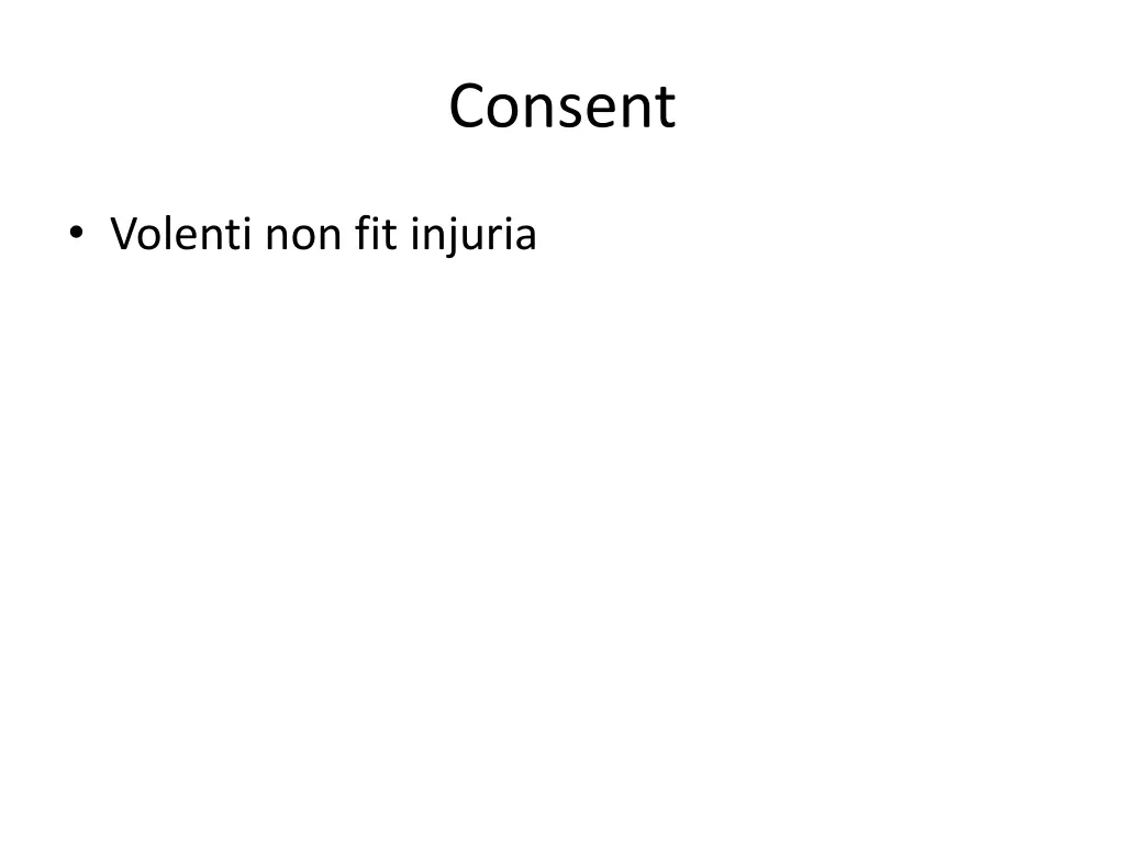 consent