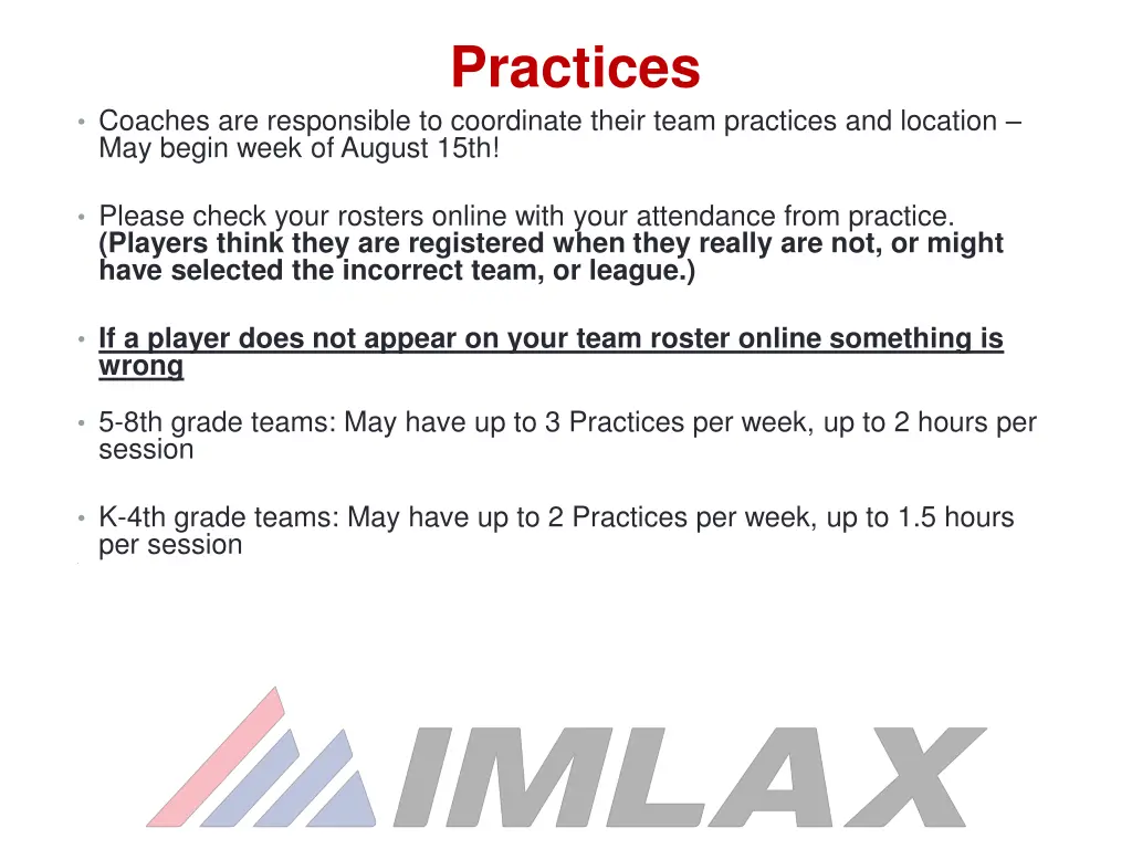 practices
