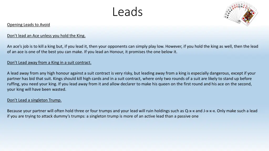 leads 7