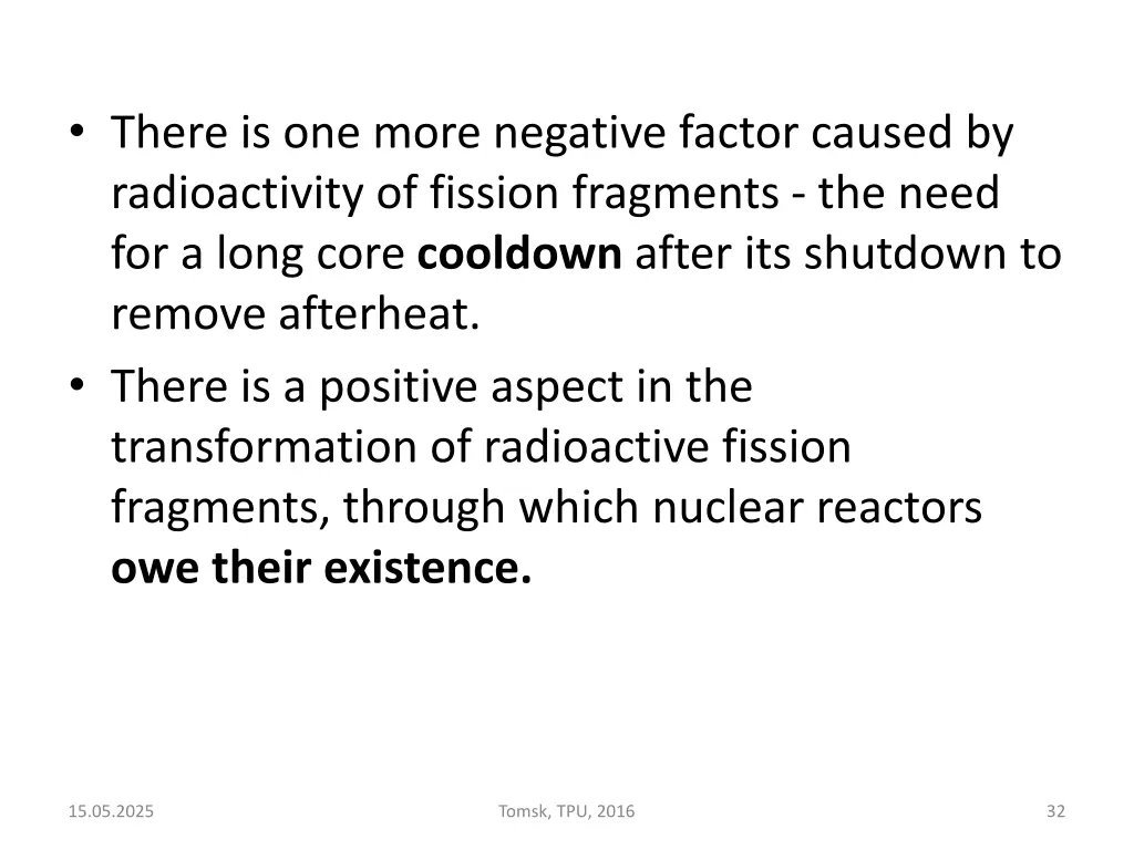 there is one more negative factor caused