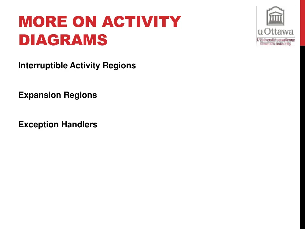 more on activity diagrams