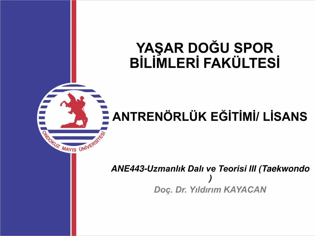 ya ar do u spor b l mler fak ltes