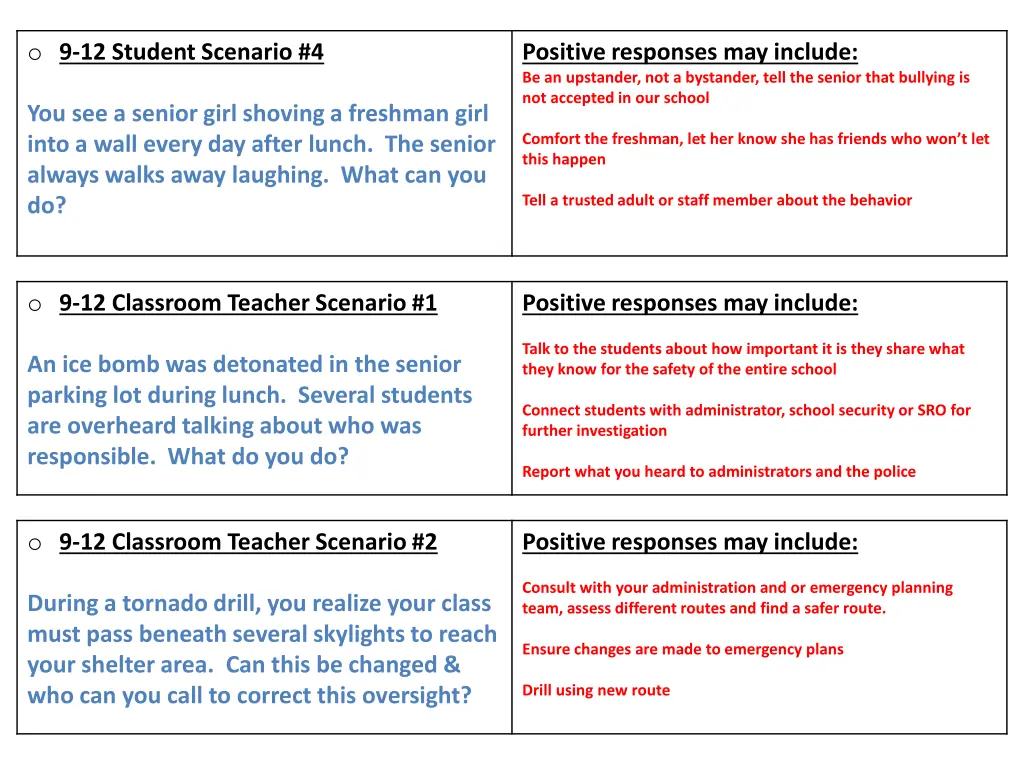 o 9 12 student scenario 4